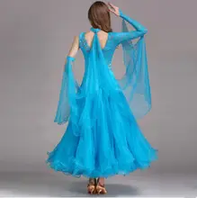 Royal Blue Ballroom Competition Dress #4