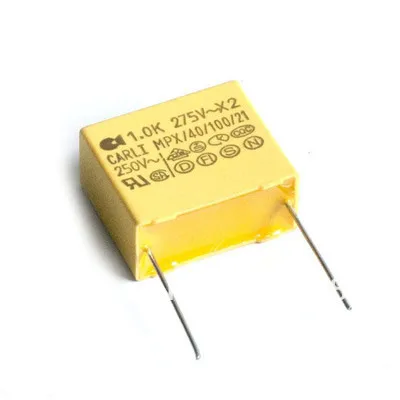 

50pcs x CARLI 1.0K 250V X2 RELAY MPXGMF 40/100/21 1.0K275V-X2