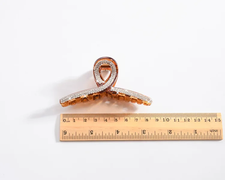 Picture 7: 1PCS New Rhinestone Hair Clips Crab Hair Claws for Girl Hairpins Barrettes Headwear Women Pearl Hair accesorios para el cabello