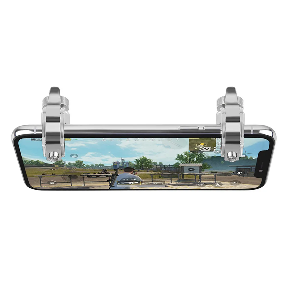 Metal PUBG Gamepad Mobile Trigger Control Cell Phone Gamepad Controller Fire Gaming Shooter for Phone Gamepad Joystick
