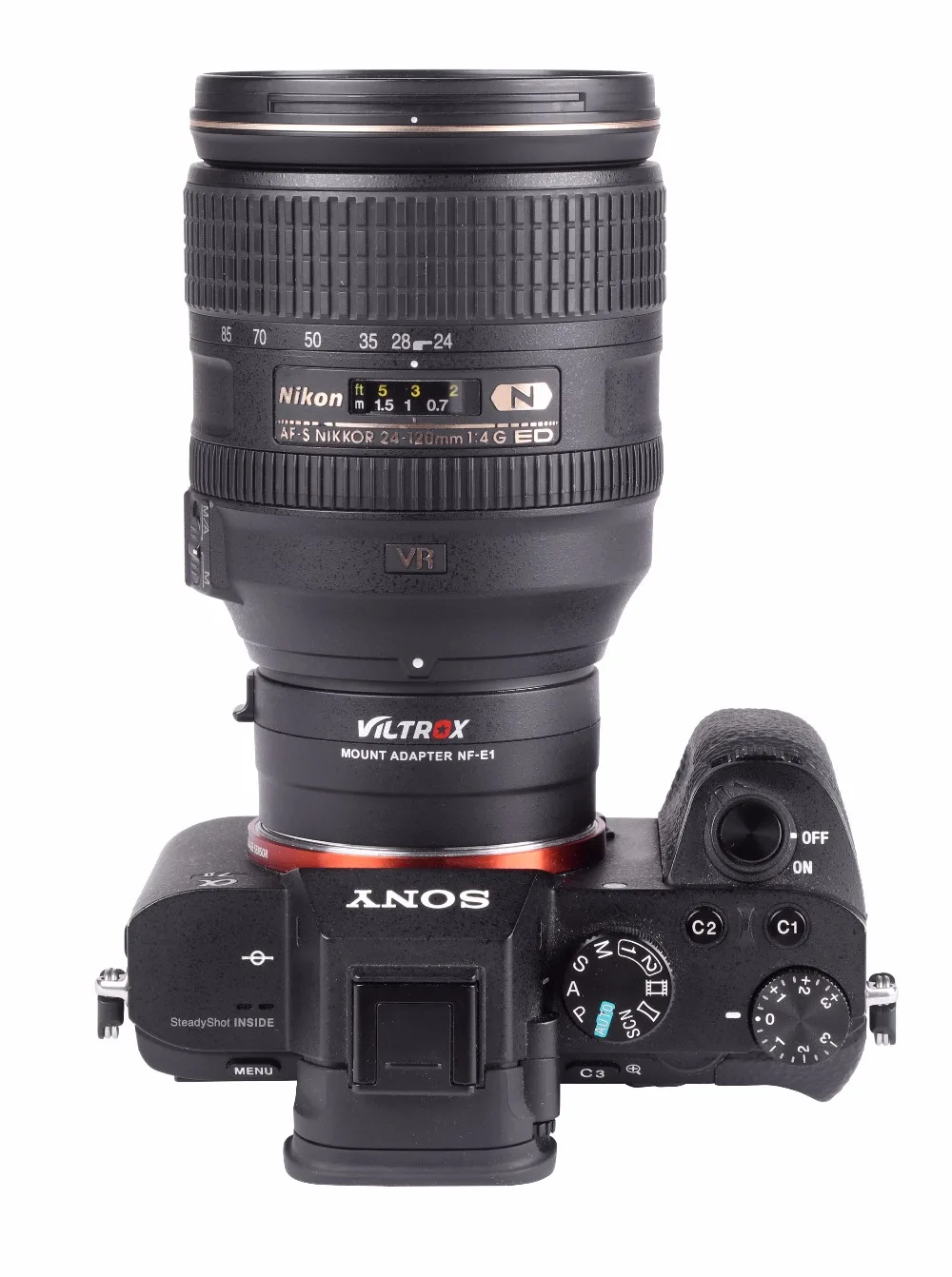 Tube adaptateur d'objectif EXIF autofocus 2018, pour objectif Nikon F vers NEX NF-E1, NEX-6,NEX-5, NEX-5N, NEX-5R, NEX-5T, NEX, nouveauté NEX-3