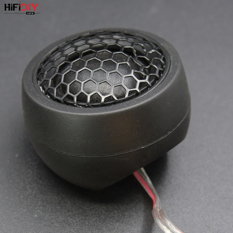 HIFIDIY LIVE Car acoustics audio black silk membrane 1 Inch plastic frame treble speaker unit  4 OHM 30W Loudspeaker NT25