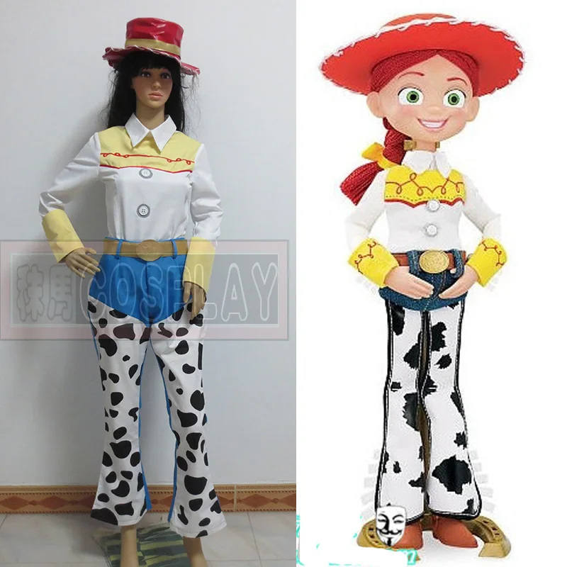 

Jessie Outfit Movie Uniform Halloween Uniform COS Clothing Cosplay Costume Custom Made Any Size