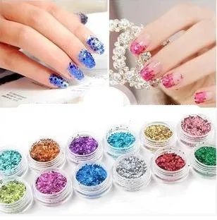 Paillettes scintillantes pour ongles, 3 boîtes/lot, à la mode, décorations Nail Art pour Gel UV, manucure acrylique, DIY