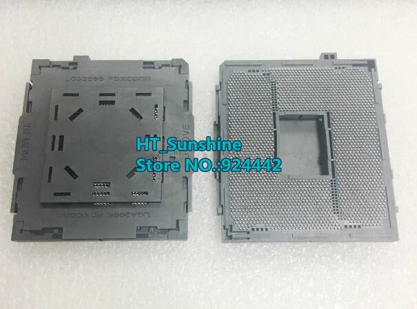 Free Shipping LGA2066 LGA 2066 Motherboard Mainboard Soldering BGA CPU Socket holder with Tin Balls