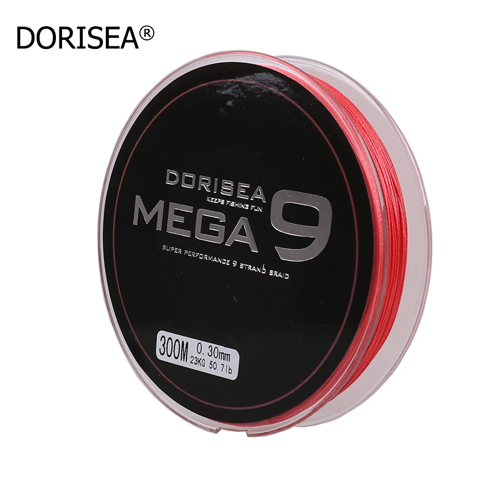 DORISEA Mega 9 Stränge 300 M 330 Meter Geflochtene Draht Angelschnur Japan Material Super PE lLine Multifilament Angeln Draht – Detail 15