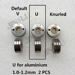 미그 와이어 피더 모터 피딩 기계용 롤러, 76ZY-02AV, 30x10x12mm, 2 개