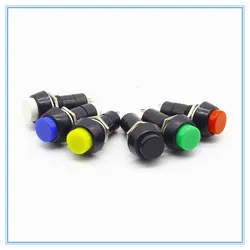 12mm Plastic Push Button Switch Self-locking / Momentary Switchs 3A 150V PBS-11A PBS-11B 2PIN