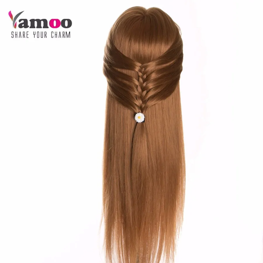Mannequin Dolls 40% Real Human Hair Training head dolls for hairdressers blonde color professional styling head can be curled