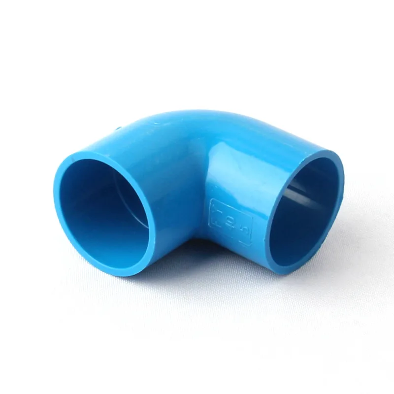 20pcs 20 mm/25 mm/32 mm/40 mm PVC Inner Diameter 90 Degree Equal Elbow Connector Pipe Fitting Adapter Water Irrigation Hose