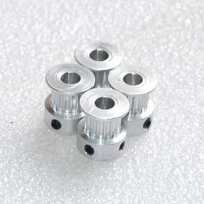 YYT 5PCS Timing pulley 2GT-20 tooth 16 tooth Bandwidth 6 mm Inner hole 5/8 mm GT2 drive pulley