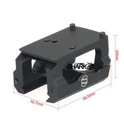 PPT Tactical Scope Riser Mount for R Red Dot Scope HS24-0170