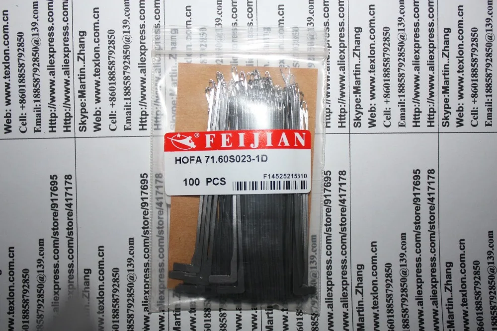 Agujas para calcetería de un solo cilindro, HOFA 71,60, S023-1D, HOFA 71,60, S023-2D, HOFA 71,60, S023-3D, 71,60, S023-4D