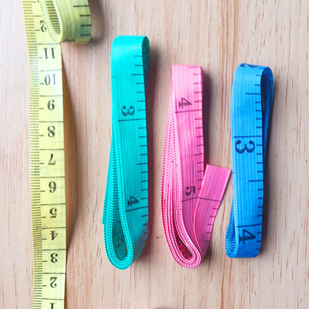 3pcs Colorful Soft Ruler Tape Sewing Tailor Measurement Tool Centimeter