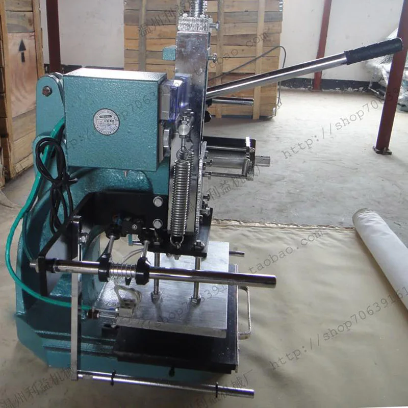 Manual Hot Stamping Foil Machine For Leather