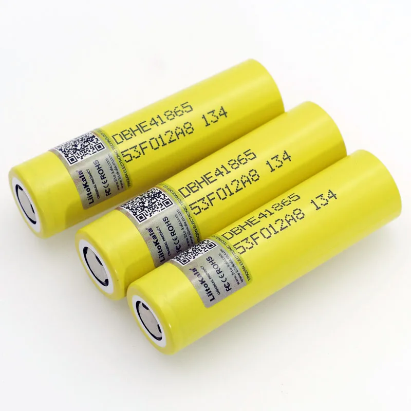 4 قطعة/الوحدة Liitokala جديد الأصلي HE4 2500mAh ليثيوم خط الطول البطارية 18650 3.7V الطاقة قابلة للشحن بطاريات
