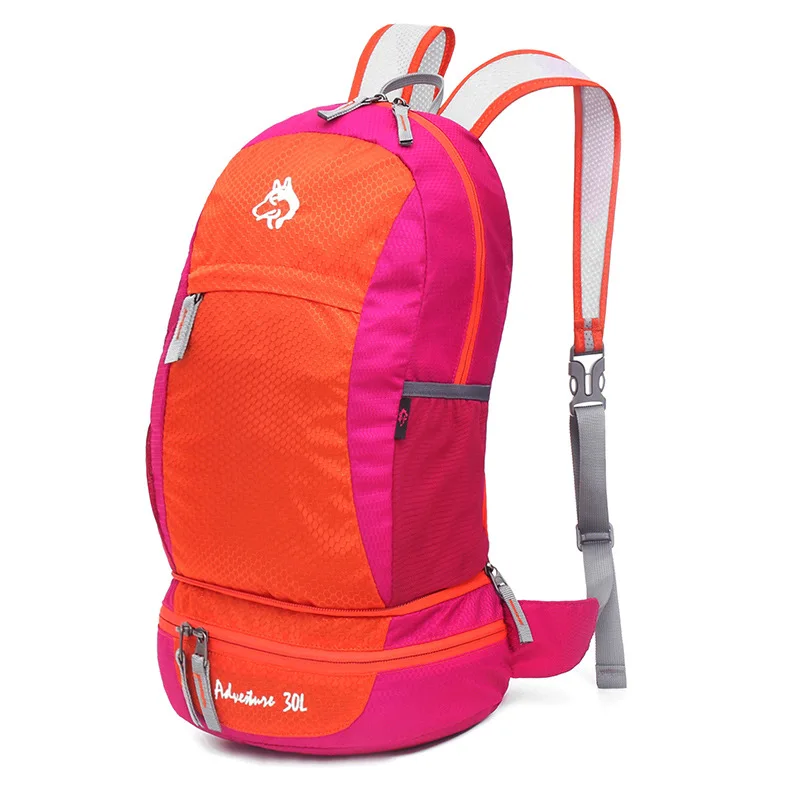 Jungle King – sac à dos multifonction étanche, grande capacité de 30l, pour Sport, alpinisme, peut être plié deux en un, 350g