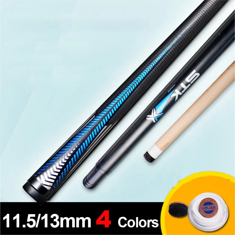 

Brand Billiard Pool Cues Stick 11.5mm/13mm Tip 4 Colors Tip As Gift China 2017