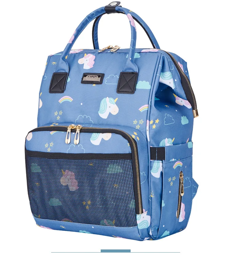 

New Multi-function Large Capacity Mummy Bag Stroller Maternity Bag Nappy Bags Mother and Baby Bag Backpack