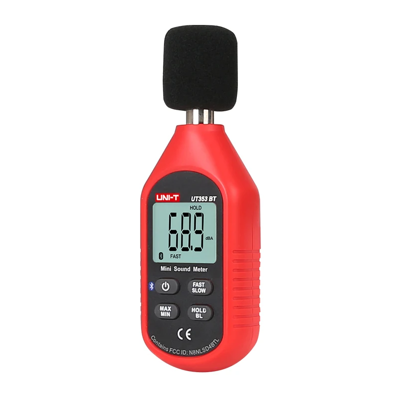 UNI-T UT353BT Digital Sound Level Meter Bluetooth Noise Meter Tester 30-130dB Decibel Monitor