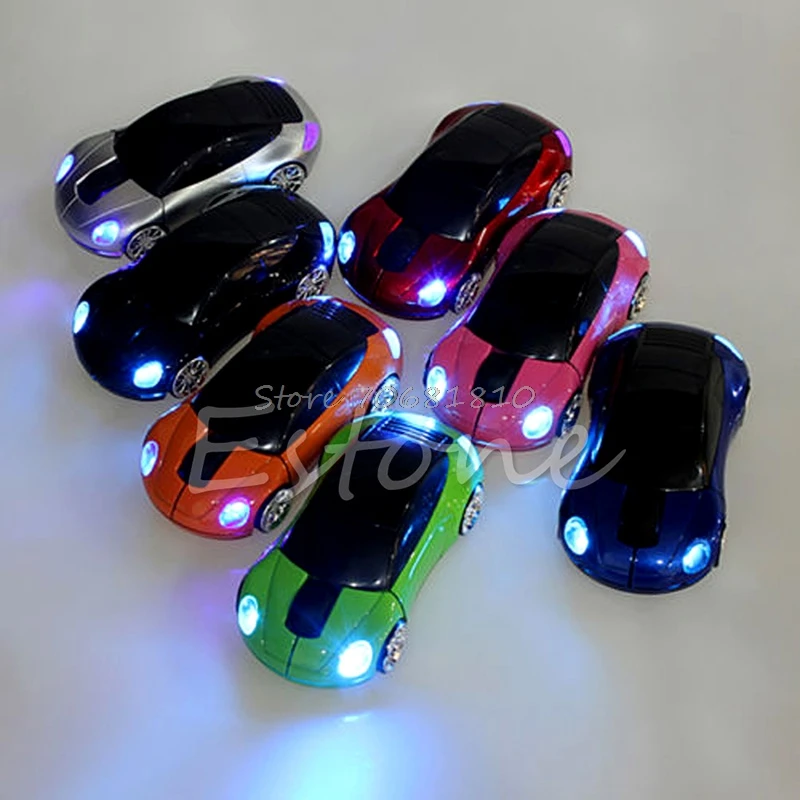 2.4GHz 3D Optical Wireless Mouse Mice Car Shape Receiver USB For PC Laptop Computer Accessories Drop Shipping