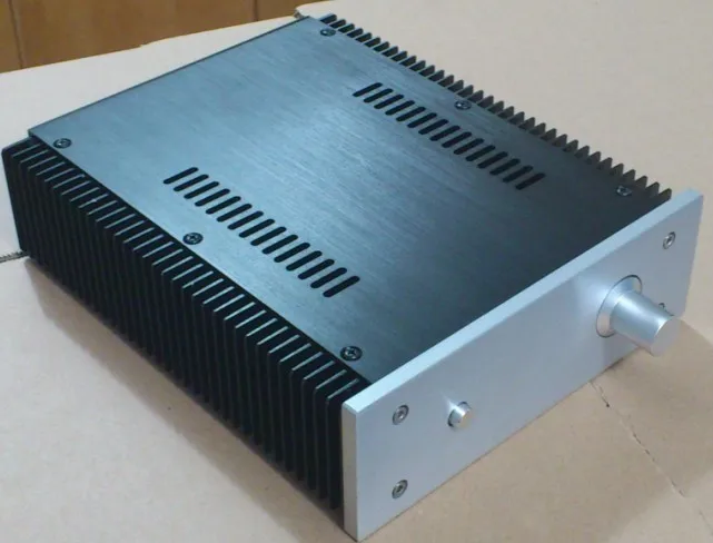 2107 All aluminum amplifier chassis / Class A amplifier case / AMP Enclosure / case / DIY box ( 212*70*257mm)