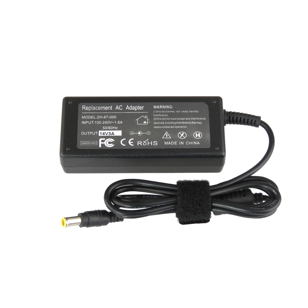 Factory Direct 14V 3A AC Adapter Charger Power Supply For SAMSUNG Monitor AP04214-UV AD-4214L U28E590D UE22F5400 T24C350LT