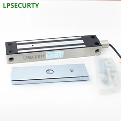 LPSECURITY outdoor wateproof electric magnetic door gate lock 12VDC for 500kg door sliding swing gate use