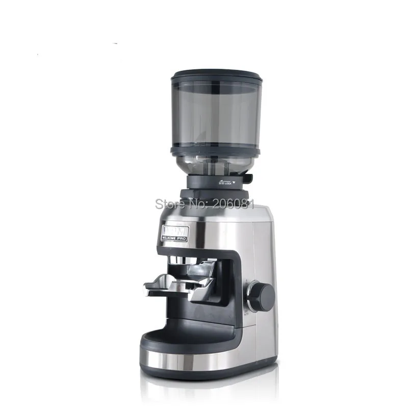 Professional commercial Welhome Espresso conical burr Grinder ZD-17N WPM-PRO Conical Burrs Lampu LED coffee mill