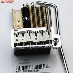 The Double Swing Tremolo Electric Guitar String Board Double Swing  Bridge Stainless Steel Saddles & Block BS184