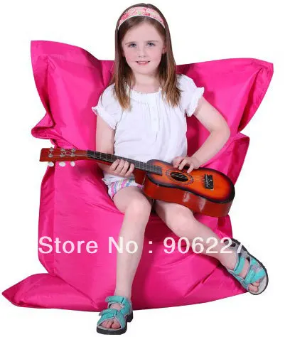 The original!! Royal pink children guitar play gym bean bag chair, high quality waterproof beanbag sofa seat -  free shipping