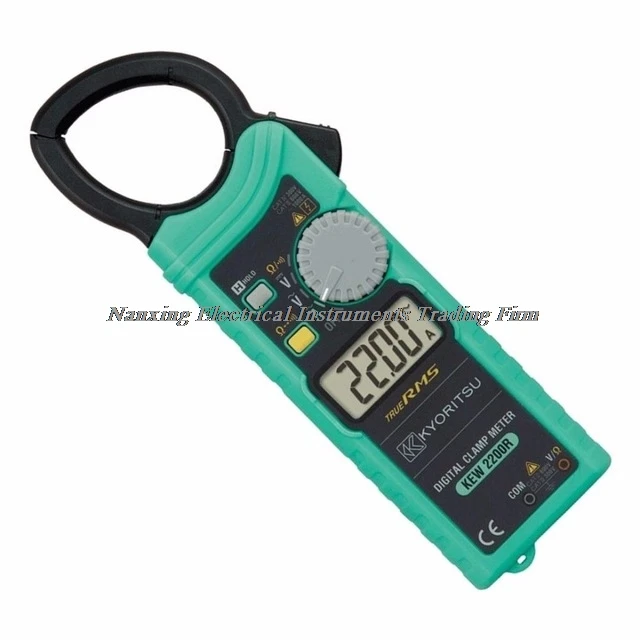 KYORITSU KEW2200 KEW2200R DIGITAL AC CLAMP METER with True RMS 150MAX AC1000A