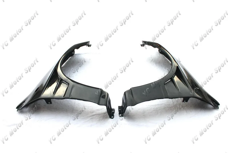 Car Accessories Carbon Fiber CS D1 Style +20mm Front Fender Fit For 2001-2007 Evolution 7-9 EVO 7 8 9 Front Fender Cover