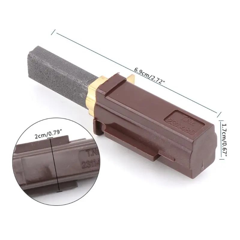 عدد قطع غيار مكنسة كهربائية للمحرك ، فرشاة كربونية ، هنري هيجون ، هوفر مار28