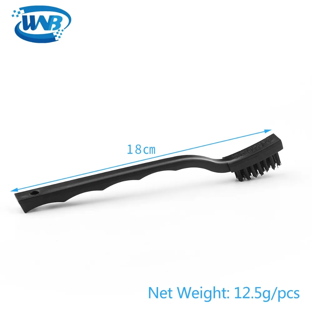 Wnb Zwart Antislip Handvat Pcb Rework Esd Anti-Statische Stof Borstel Telefoon Tablet Laptop Bga Moederbord Cleaning borstel Reparatie Tool