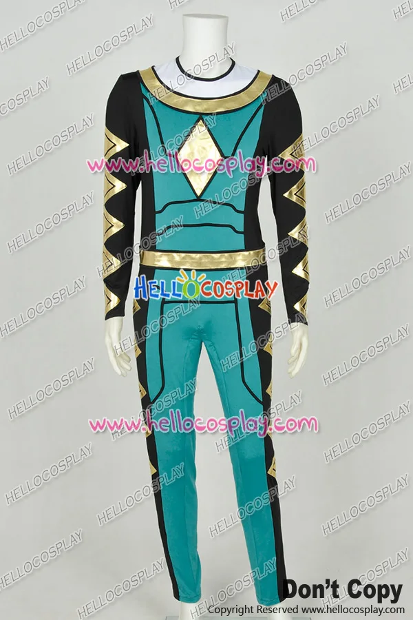 

Kyoryu Sentai Zyuranger Cosplay Dragonranger Dragon Ranger Burai Jumpsuit Costume H008