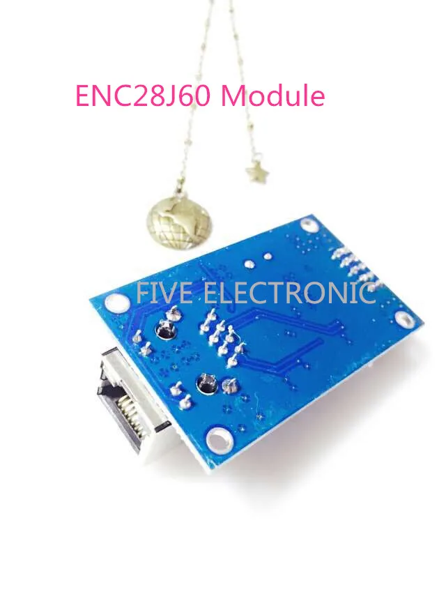 Connector Wide Version ENC28J60 module Spi interface/Ethernet/Internet 51 / AVR/ARM/modules/PIC