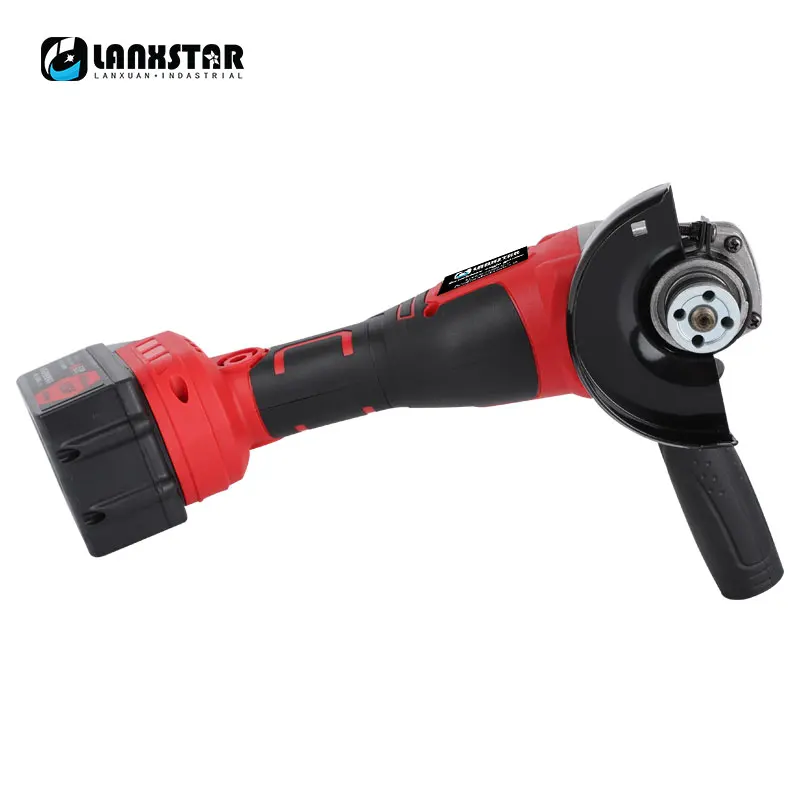 21V Wireless High Power Manual Cutting And Polishing Machine Rechargeable Lithium Battery Large Capacity Brushless Angle Grinder