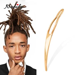 Dreadlock Ago Con Grande Cornici e articoli da esposizione Ad Incastro Ago Per Crochet Treccia Bionda Liscia Ago In Acciaio Supporto Nunify di Alimentazione 1Pcs