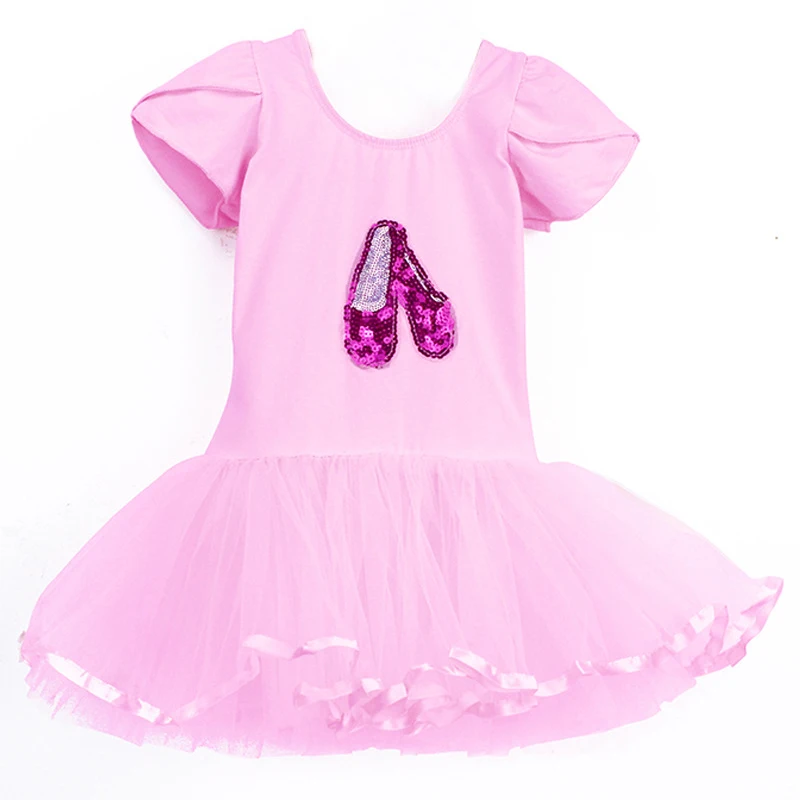 Professional Classic Ballet Pink Swan Costume Kids Leotards Gymnastics For Girls Dance With Sequin Pointe Shoes Tutu Skirt Dress