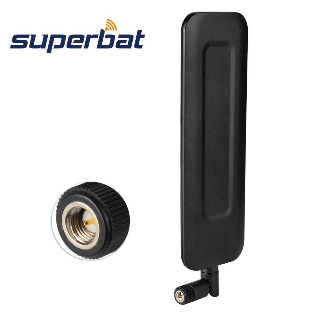 

Superbat 2dbi 4G LTE Широкополосная дипольная антенна SMA Male для беспроводного маршрутизатора 4G LTE Открытый след Камера здания Мобильный сотовый телефон
