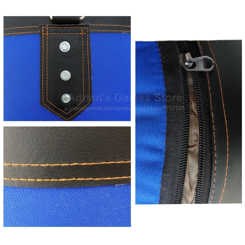 60/80/100/120/150/200cm Thickened Blue Canvas Punching Bag Unfilled Crossfit Heavy Duty Boxing Bags Muay Thai Boxsack Sand Bag