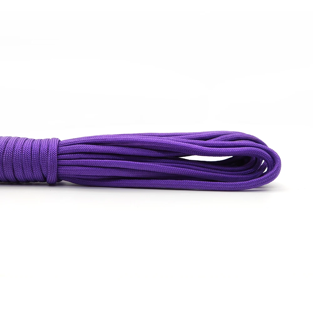IQiuhike 208 Colors 31Meters Parcod 550 Parachute Cord Lanyard Rope Spec Type III 7Strand Climbing Camping Survival Tool