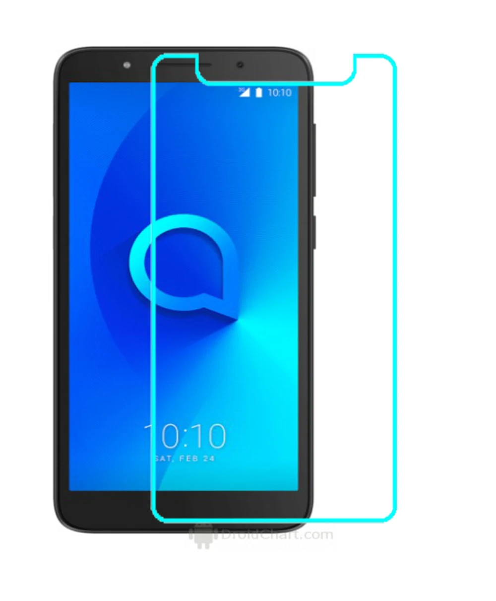 Tempered Glass 9H 2.5D Scratch Proof Screen Protector Film for Alcatel 1C 5009 5009D 5009A  5009 5009D 5009A 1 C 5.34