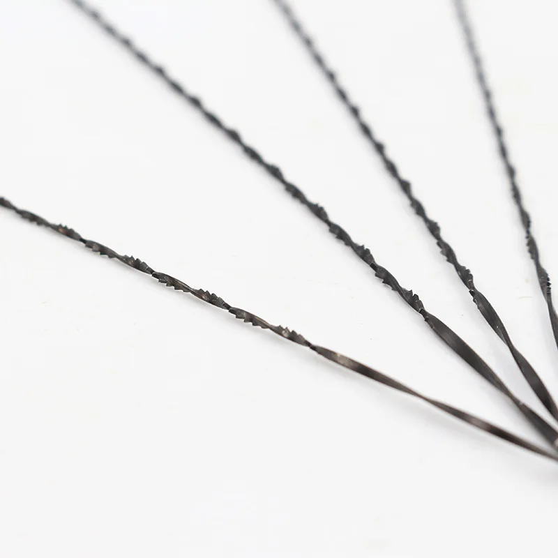 Lâminas espirais para serra 8 #-8 #, lâminas espirais para cortar e esculpir em madeira 12 peças 130mm