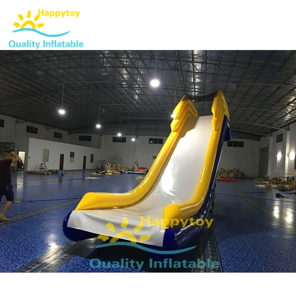 

Air Sealed Luxury Yacht / Ferry Vessel Used Giant Inflatable Water Slide For Yacht , Yacht Inflatable Water Slide