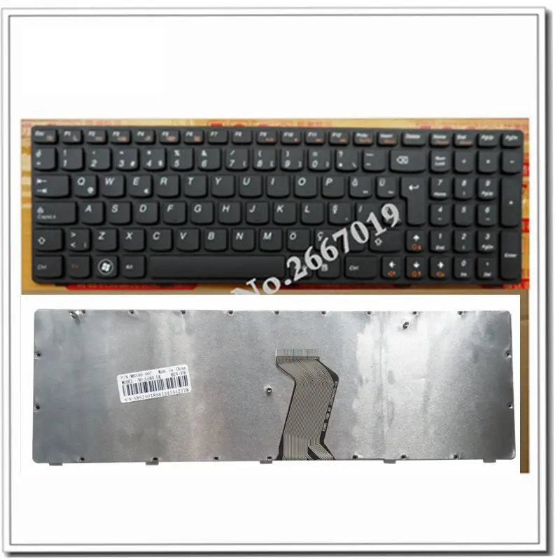 

TR Laptop keyboard for LENOVO G580 Z580A G585 Z585 G590 Z580 keyboard