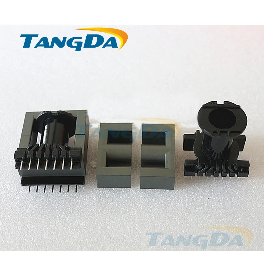 

Tangda EC4215 EC42*15 core Bobbin magnetic core+skeleton soft magnetism ferrites magnetic 7+7pin Transformers PC40 ertical EC42.