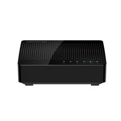 Tenda-switch gigabit sg105, 5 portas de rede, 10/100/1000mbps, ethernet rápido, lan hub full/half duplex, novo