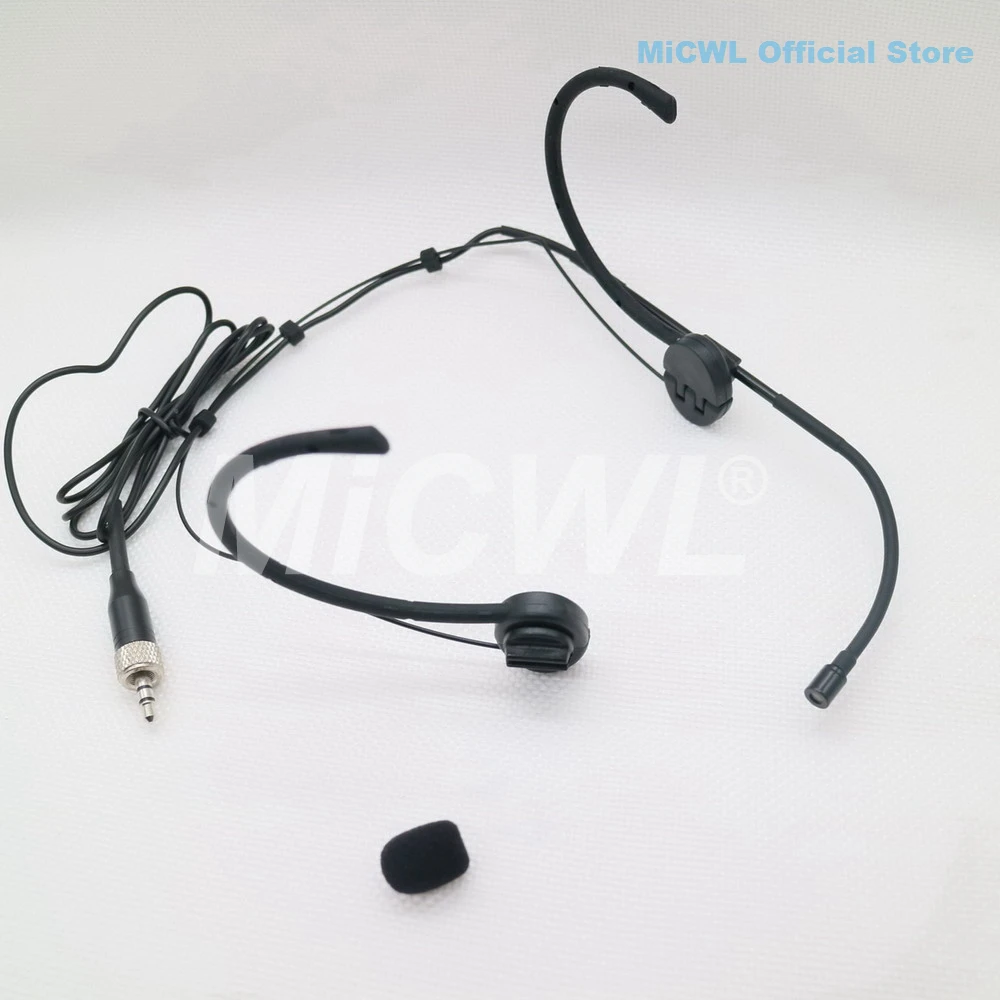 

Headset Microphone For Sennheiser G2 G3 G4 Foldable Earset Headworn Mic Wireless BeltPack Transmitter MiCWL E6i